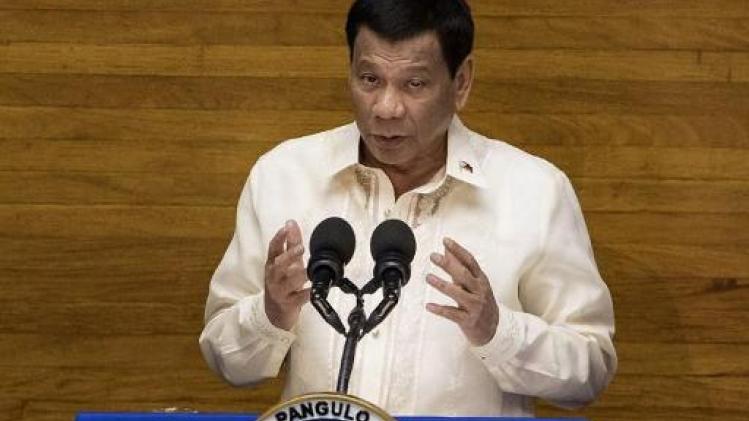 Duterte belooft "even meedogenloze" voortzetting van oorlog tegen drugs