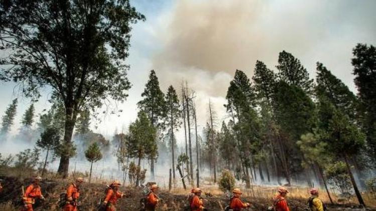 Yosemite National Park gedeeltelijk gesloten door natuurbrand