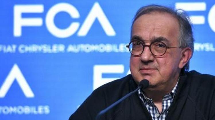 Fiat Chrysler-topman Sergio Marchionne overleden
