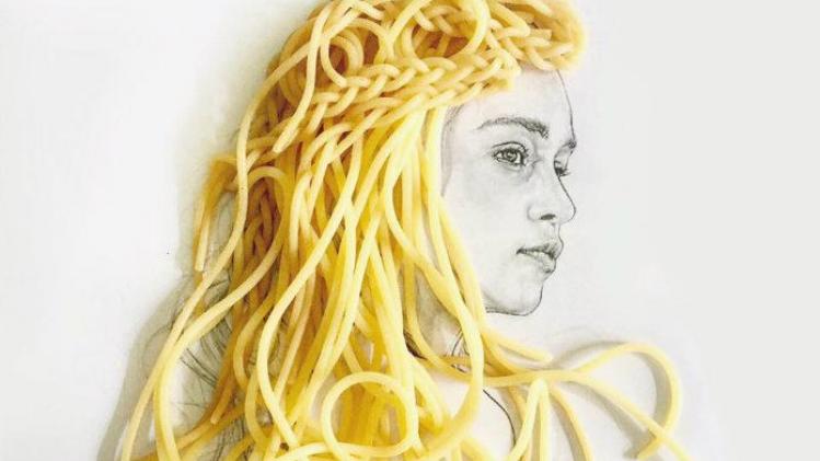 Wanneer pasta kunst wordt