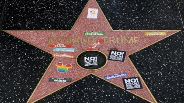 Hollywood-ster van Trump opnieuw vernield
