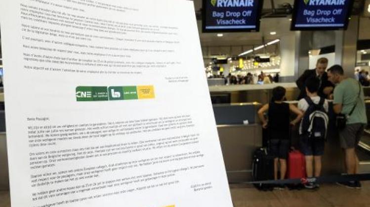 Tien van de elf Ryanairvluchten met Belgische bemanning blijven aan de grond in Brussel