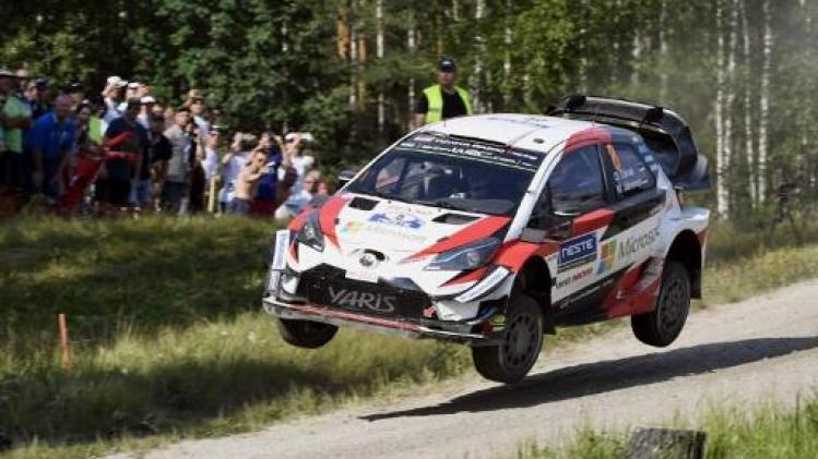 Rally van Finland - Thierry Neuville bezet tiende plaats na eerste dag