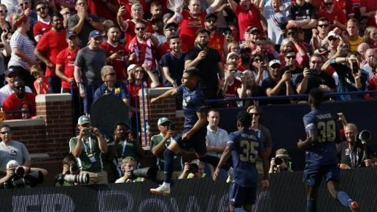 International Champions Cup - Andreas Pereira kan met vrijschopdoelpunt de pil vergulden voor Manchester United