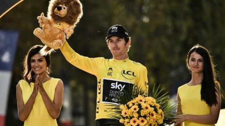 Geraint Thomas wint in gele trui natourcriterium Surhuisterveen