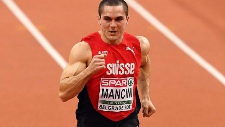 EK atletiek - Zwitserse sprinter Pascal Mancini mag niet deelnemen na racistische uitlatingen