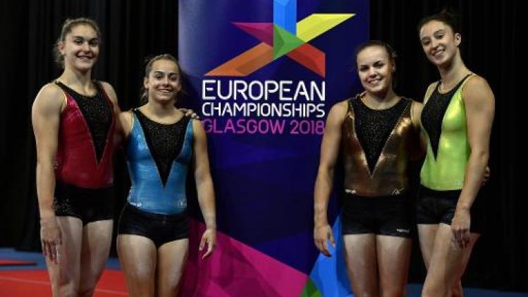 Glasgow 2018 - Turnen - Belgische vrouwen bereiken finale in teamcompetitie met derde score