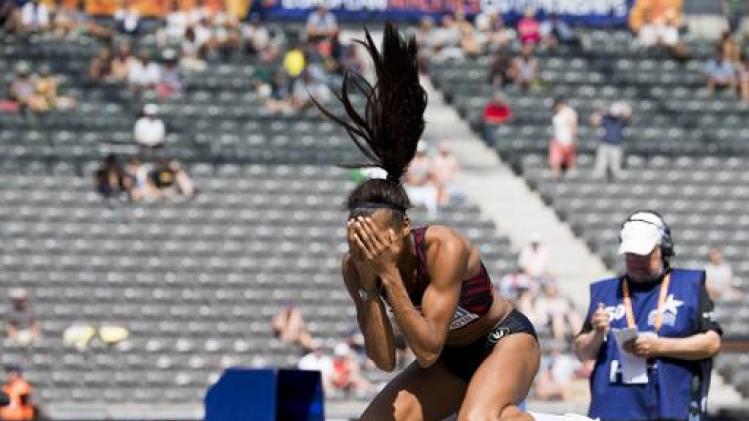 Thiam blinkt ook in het hoogspringen niet uit