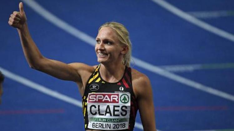 EK atletiek - Hanne Claes grijpt maar net naast medaille op 400 meter horden