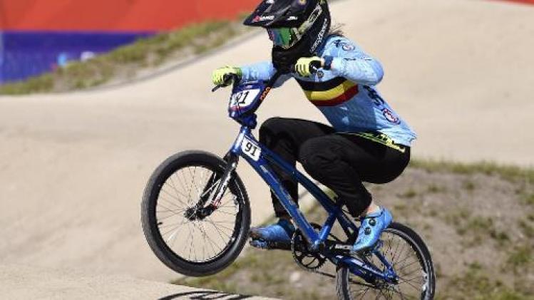 Elke Vanhoof grijpt naast BMX-finale