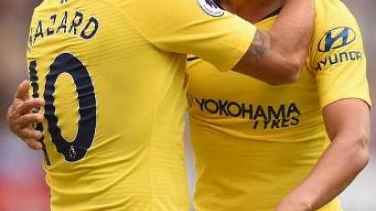Belgen in het buitenland - Invaller Hazard levert assist af voor Chelsea