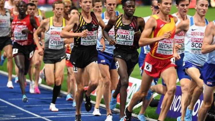 EK atletiek - Isaac Kimeli gediskwalificeerd na finale 5.000 meter