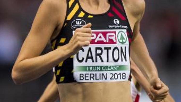 EK atletiek - Louise Carton heeft moeilijke periode achter de rug