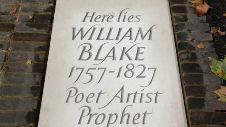 Bewonderaars zoeken en vinden het graf van William Blake