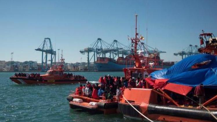 Asiel en migratie - Spaanse kustwacht redt meer dan 520 migranten