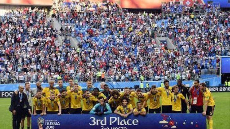 Rode Duivels staan tweede op nieuwe FIFA-ranking na wereldkampioen Frankrijk