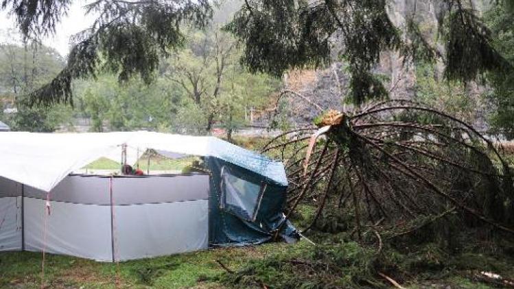 Vlaamse scout gewond na onweer in Hamoir