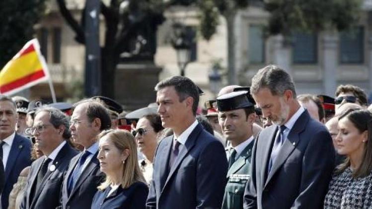 Barcelona herdenkt slachtoffers van aanslag op Ramblas een jaar geleden