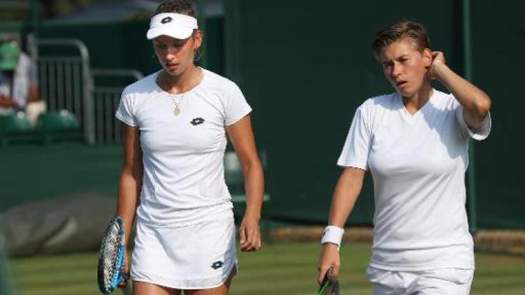 WTA Cincinnati - Mertens stoot door naar halve finales dubbelspel