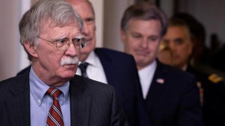 VS-veiligheidsadviseur Bolton spreekt Netanyahu over Iran