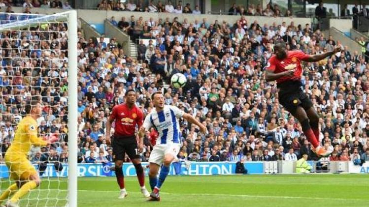 Belgen in het buitenland - Manchester United verliest ondanks treffer van Lukaku bij Brighton