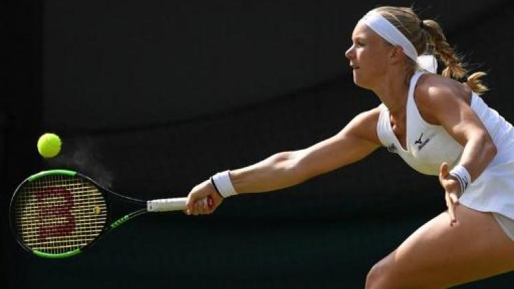 WTA Cincinnati - Kiki Bertens houdt 's werelds nummer een Simona Halep van toernooizege