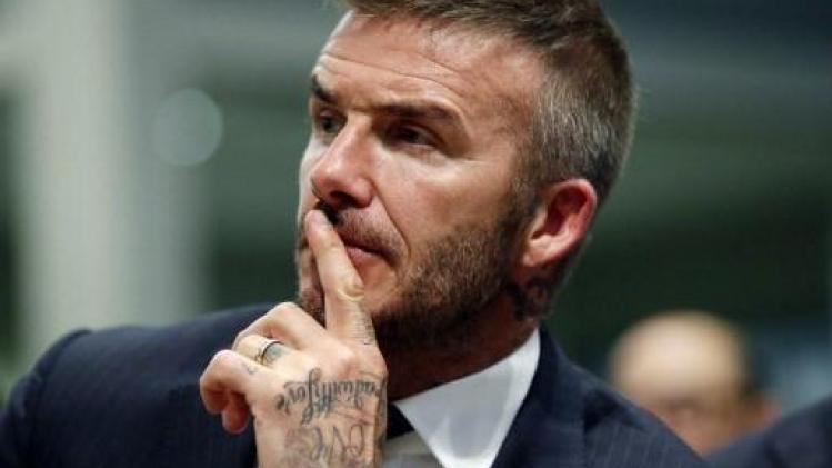 UEFA eert David Beckham met President's Award