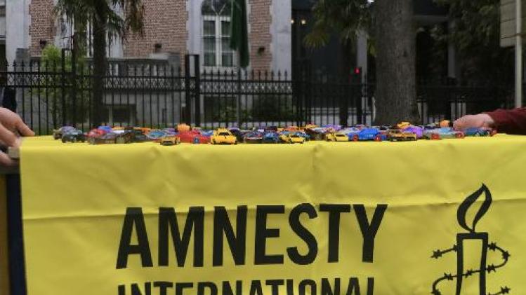 Amnesty voert actie aan Saoedische ambassade voor vrijlating vrouwenrechtenactivisten