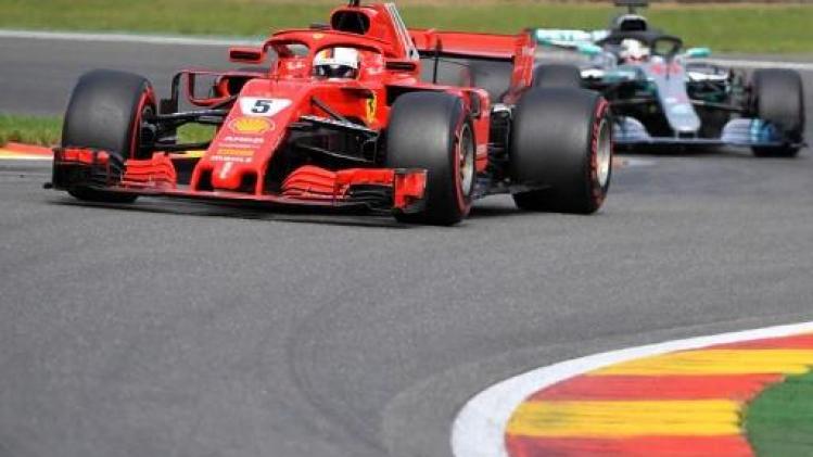 Vettel triomfeert in Spa