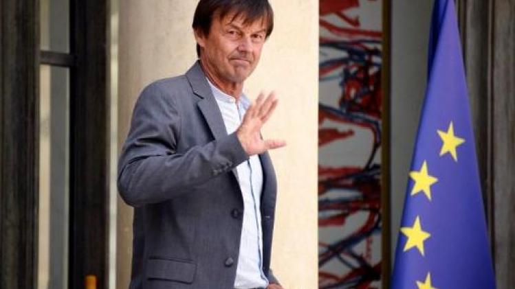 Minister van Ecologische Transitie Nicolas Hulot stapt op uit Franse regering