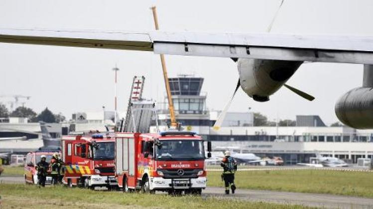 Vliegtuigje maakt buiklanding op luchthaven van Antwerpen