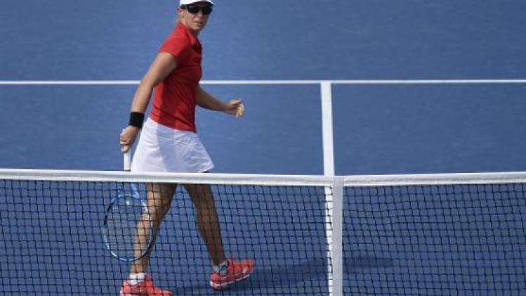 US Open - Flipkens en Van Uytvanck stranden in openingsronde