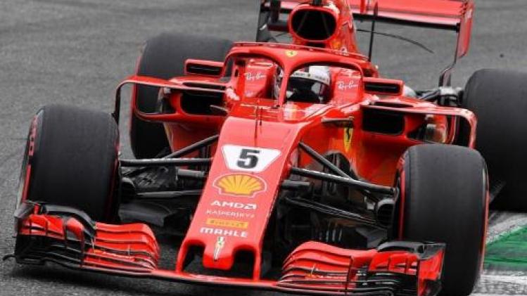 Vettel is de snelste in tweede vrije oefenritten
