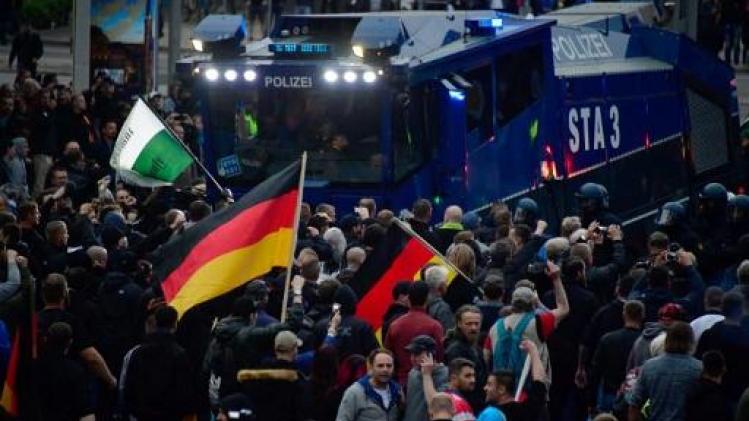 Betogingen in Chemnitz: 9 gewonden en 25 strafbare feiten opgetekend