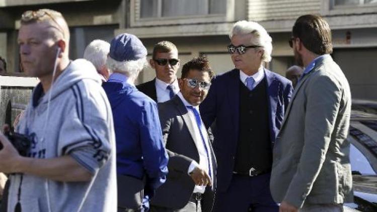 Bezoek Wilders aan Antwerpen verloopt zonder incidenten