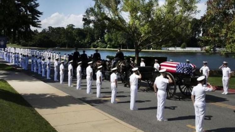 Overlijden McCain - McCain bijgezet aan marineacademie in Annapolis