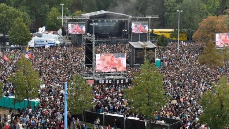 Tienduizenden mensen aanwezig bij concerten tegen extreemrechts in Chemnitz
