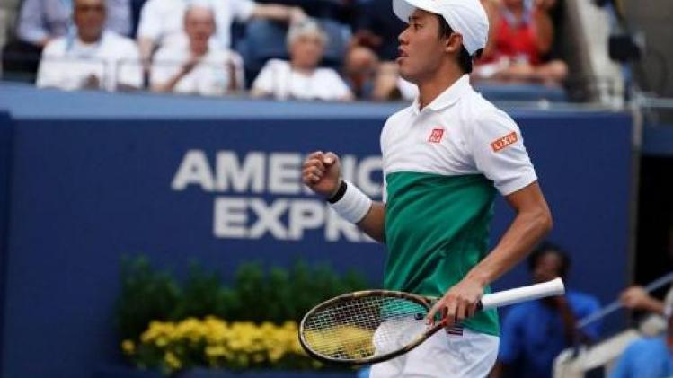 US Open - Kei Nishikori stoot na thriller tegen Cilic door naar halve finales
