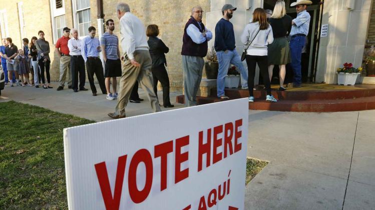 Voters In Super Tuesday States Cast Their Ballots