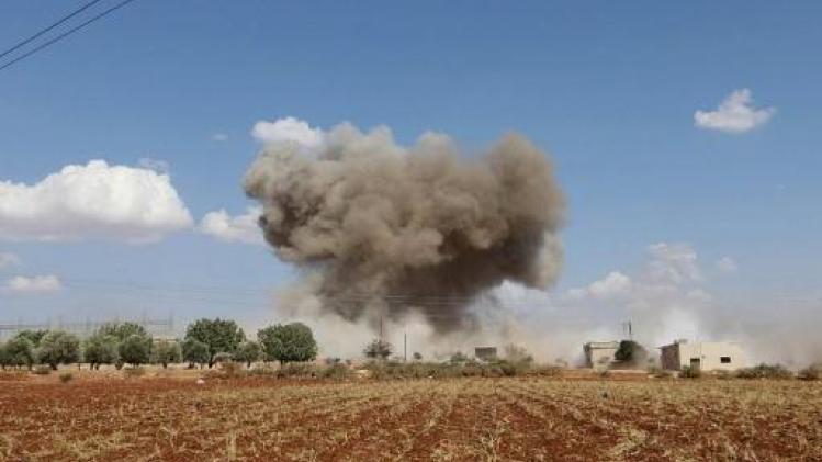 Weer zware bombardementen op Idlib