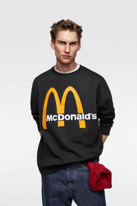 Mcdonalds jumper zara shop