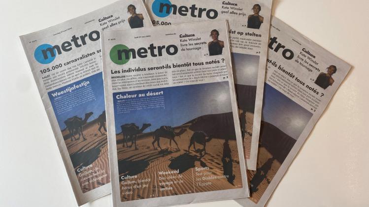 Metro in een nieuw jasje: ontdek de nagelnieuwe Metro-krant en website!