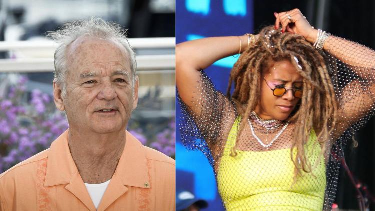 Onwaarschijnlijk koppel: Zijn Bill Murray (72) en ‘Milkshake’-zangeres Kelis (43) aan het daten?