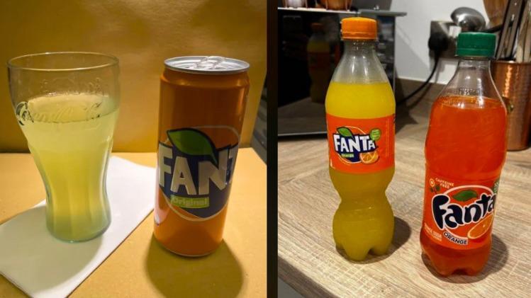 Waarom is Fanta geel bij ons, maar oranje in de Verenigde Staten?