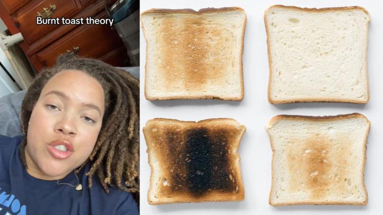 Dankzij TikToks ‘burnt toast’-theorie is het glas altijd halfvol: «Het helpt je tegenslag te accepteren»