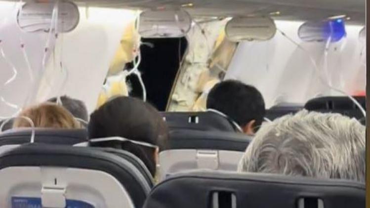 WTF. Losgekomen onderdeel van vliegtuig van Alaska Airlines teruggevonden